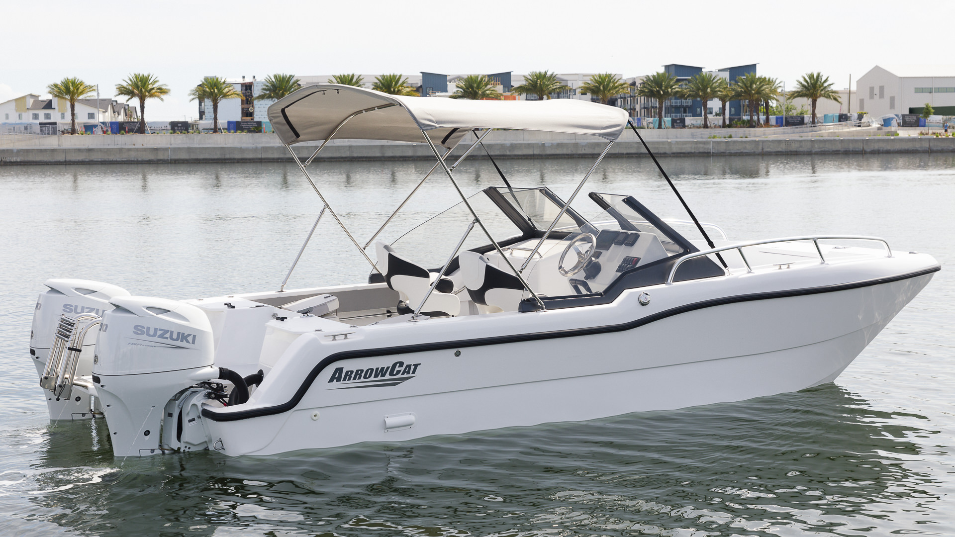 dual console boat